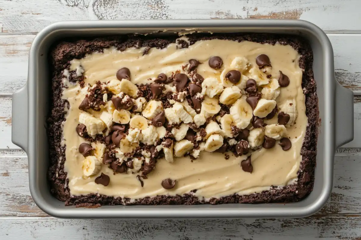 Banana Pudding Brownies