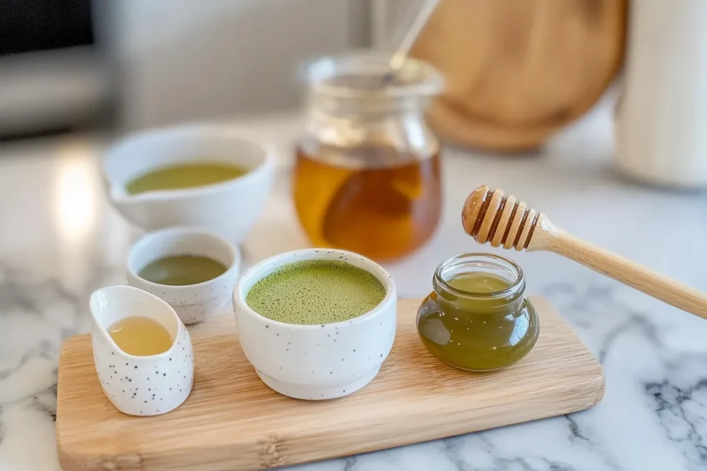 What sweetener is best for matcha?