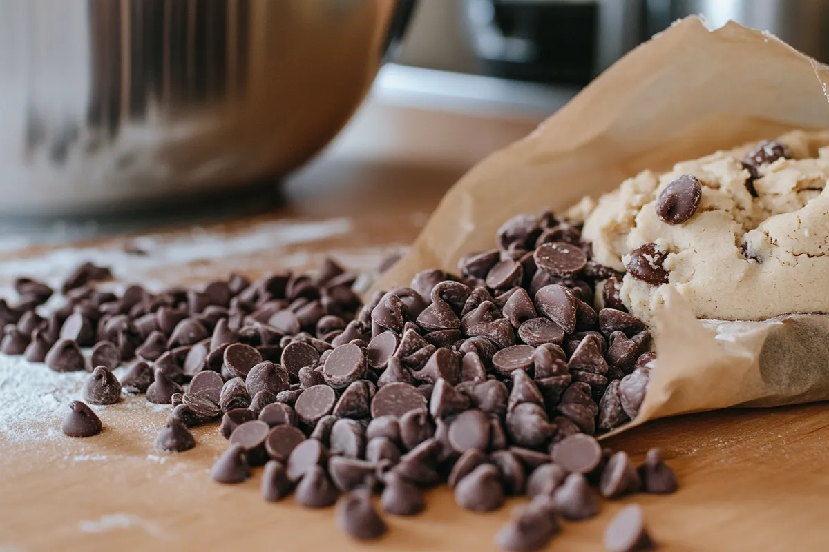 Chocolate chips as a baking staple