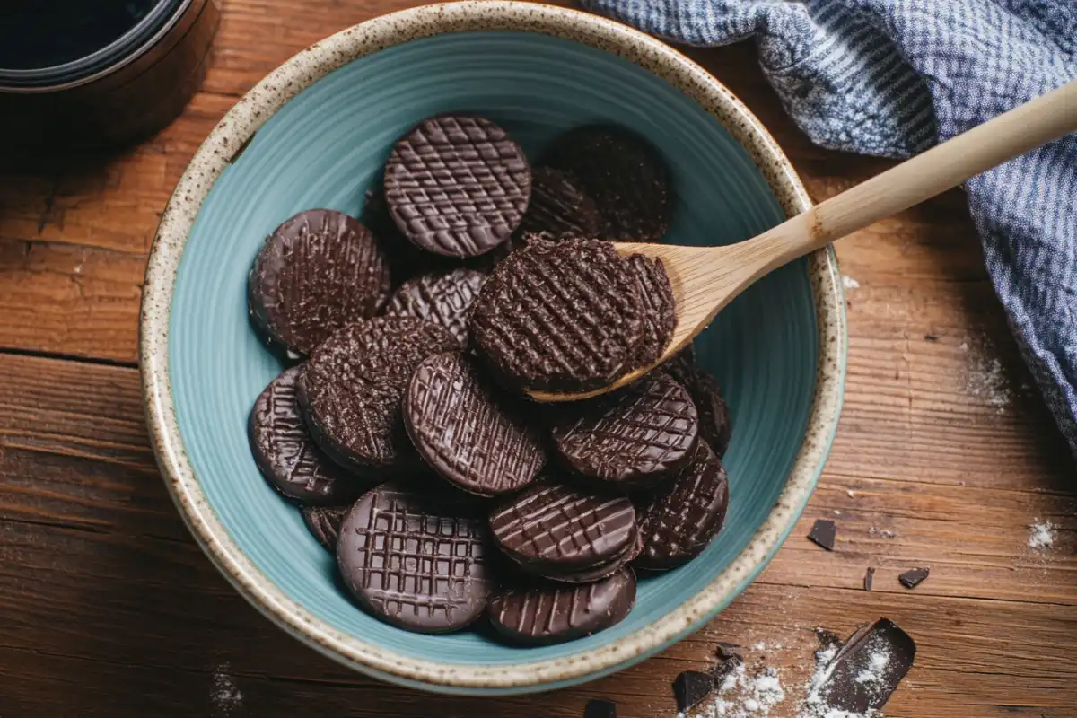 Chocolate wafer cookies