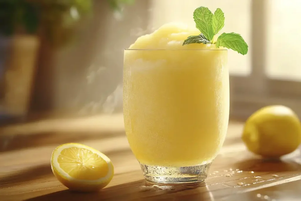 Frozen lemonade