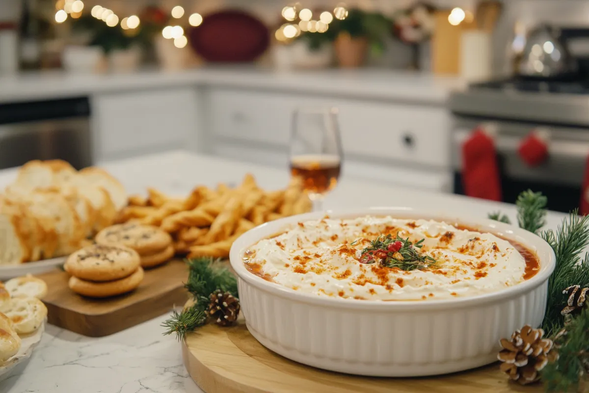 Perfect hotchocolatedip serving