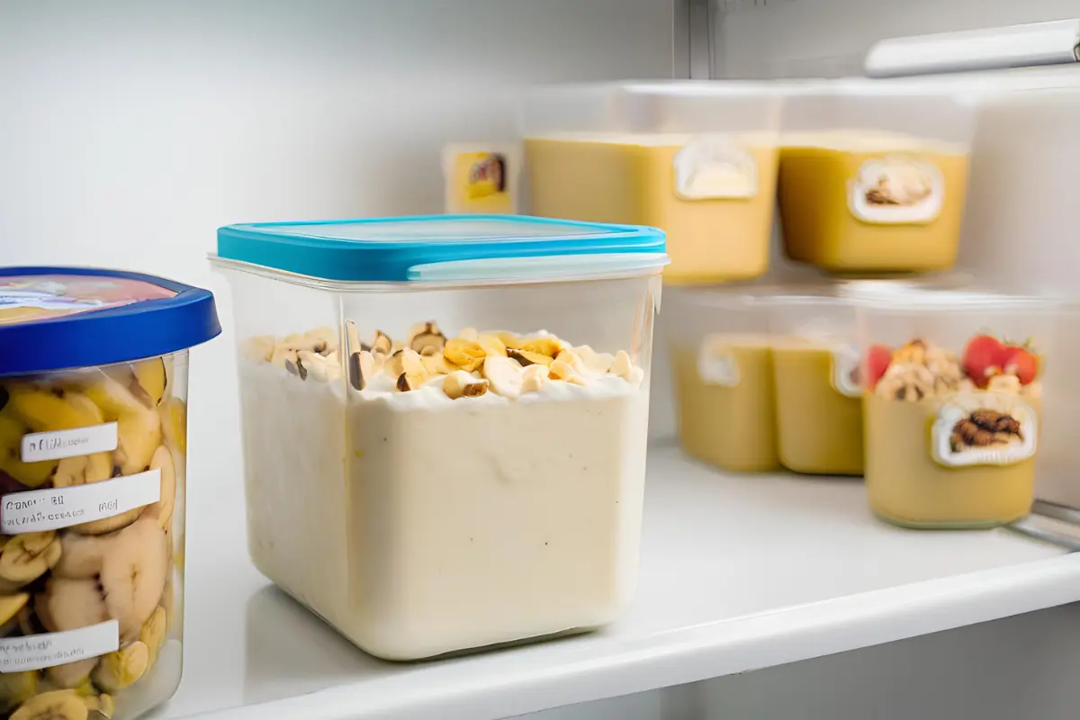 How many days does magnolia banana pudding last? Storage