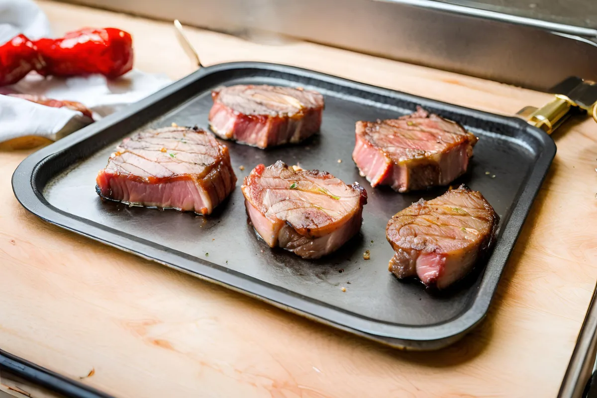 Omaha steak... in oven