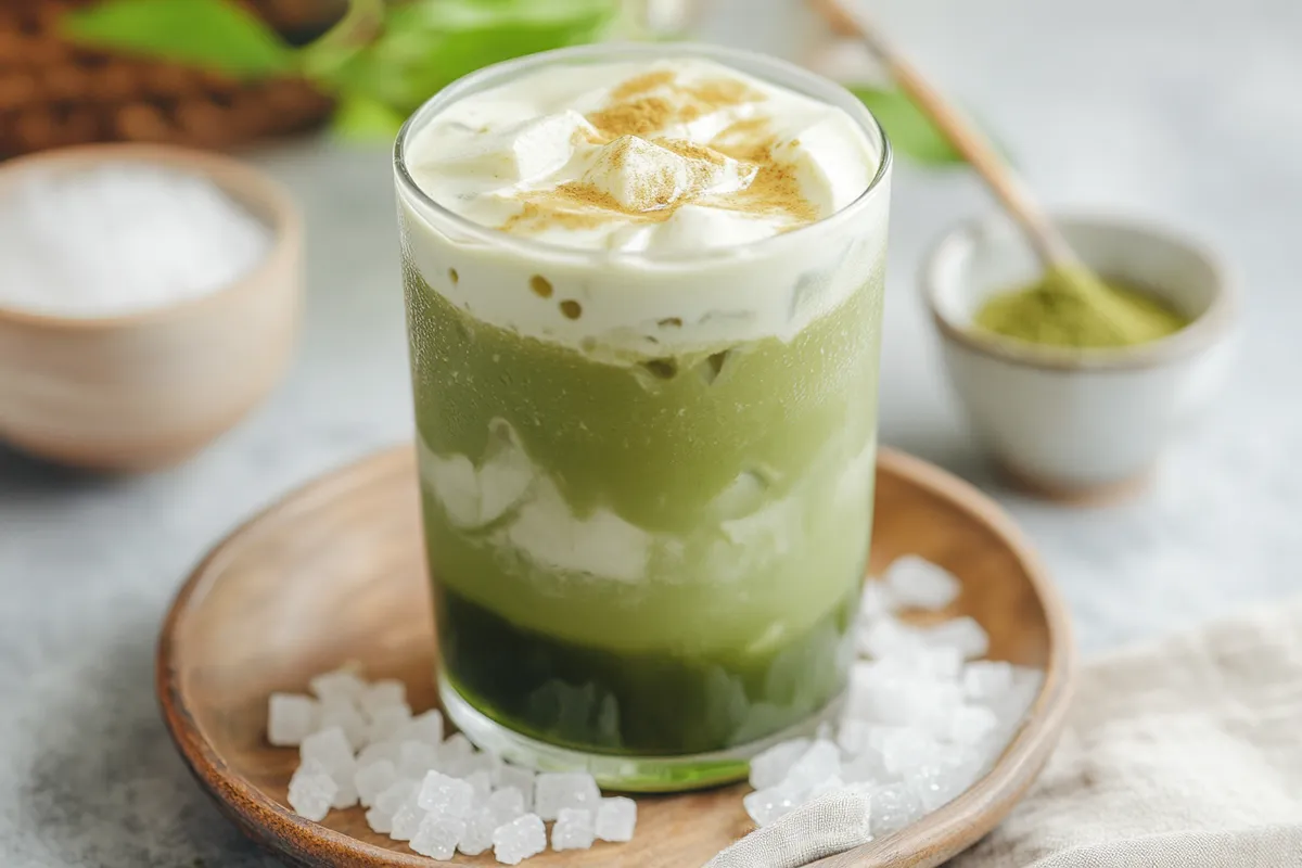 Is the iced matcha latte healthy potential