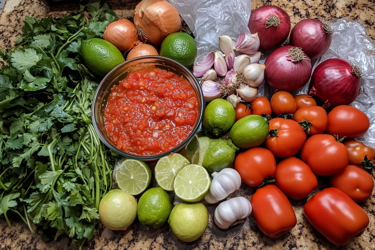 Key Ingredients for Salsa Roja