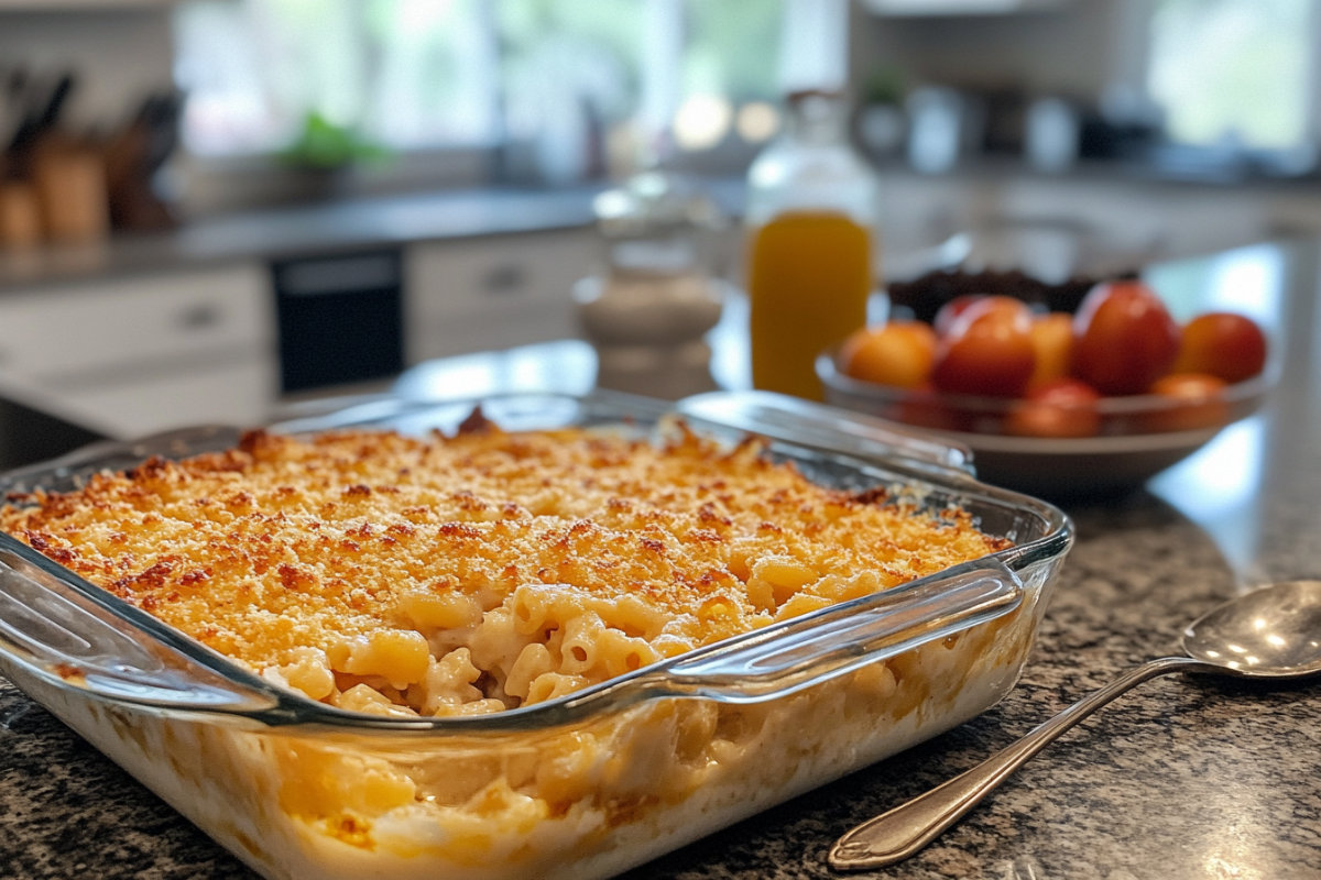 Old Fashioned Baked Macaroni and Cheese