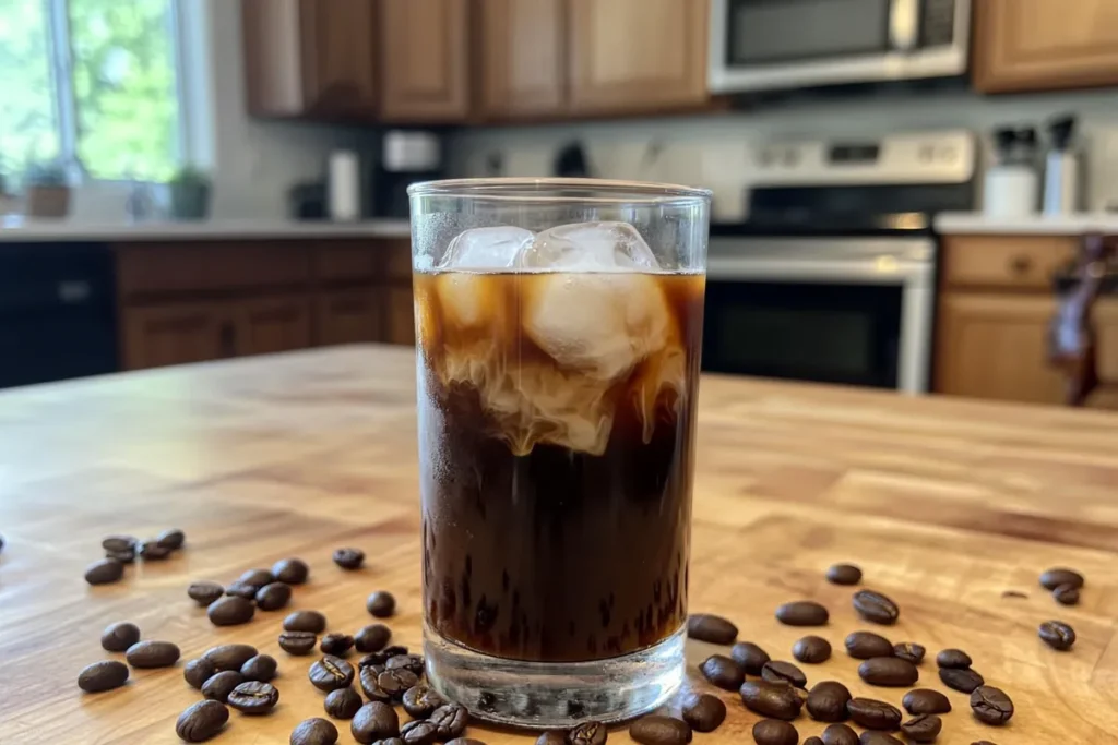 Cold brew decaf coffee