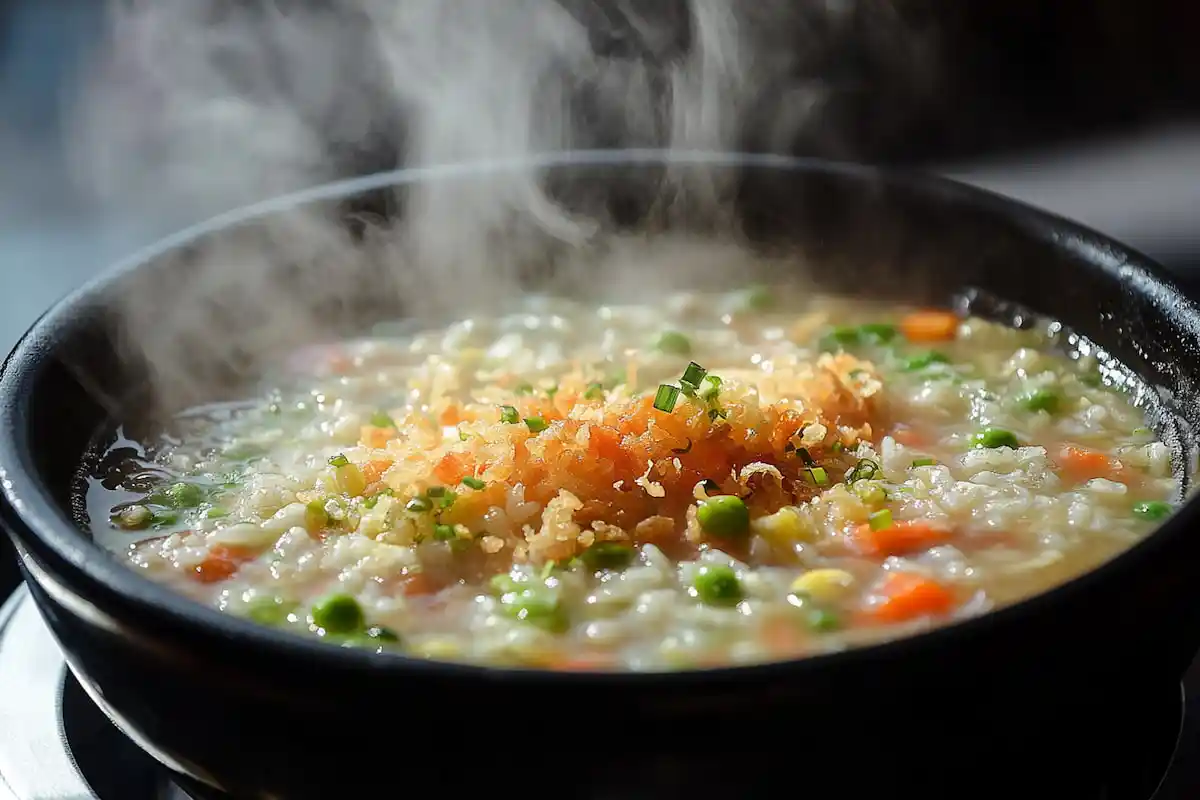 Sizzling Rice Soup