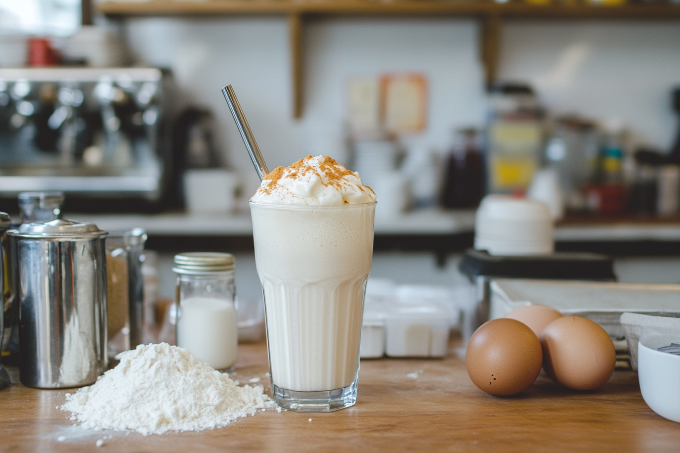 What was in the oldest milkshake?