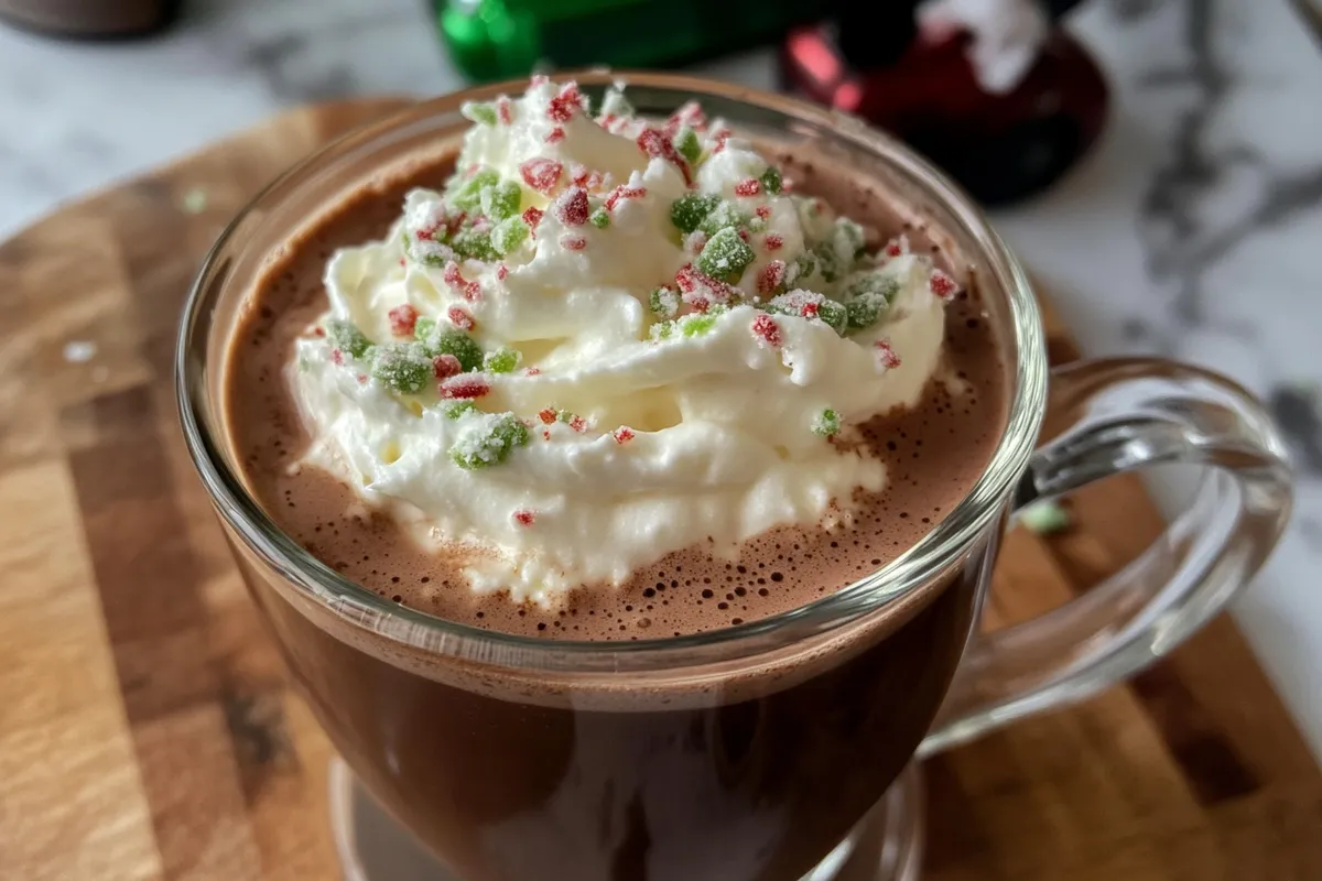 Science of flavor pairing for peppermint hot chocolate