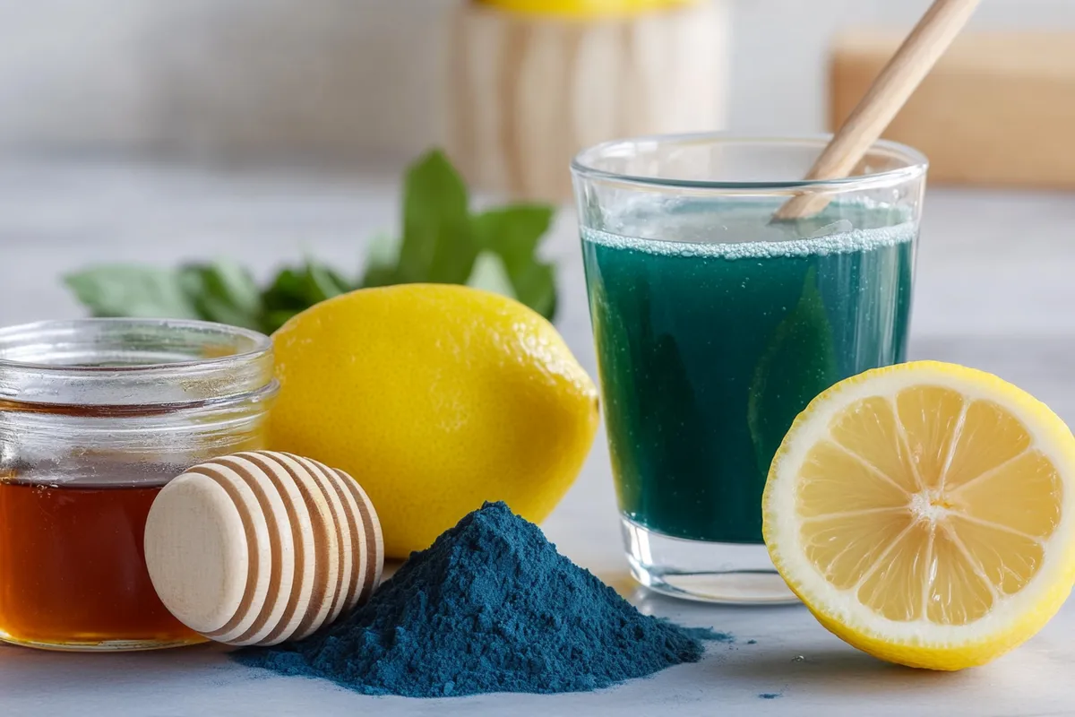 What is blue lemonade made of ingredients