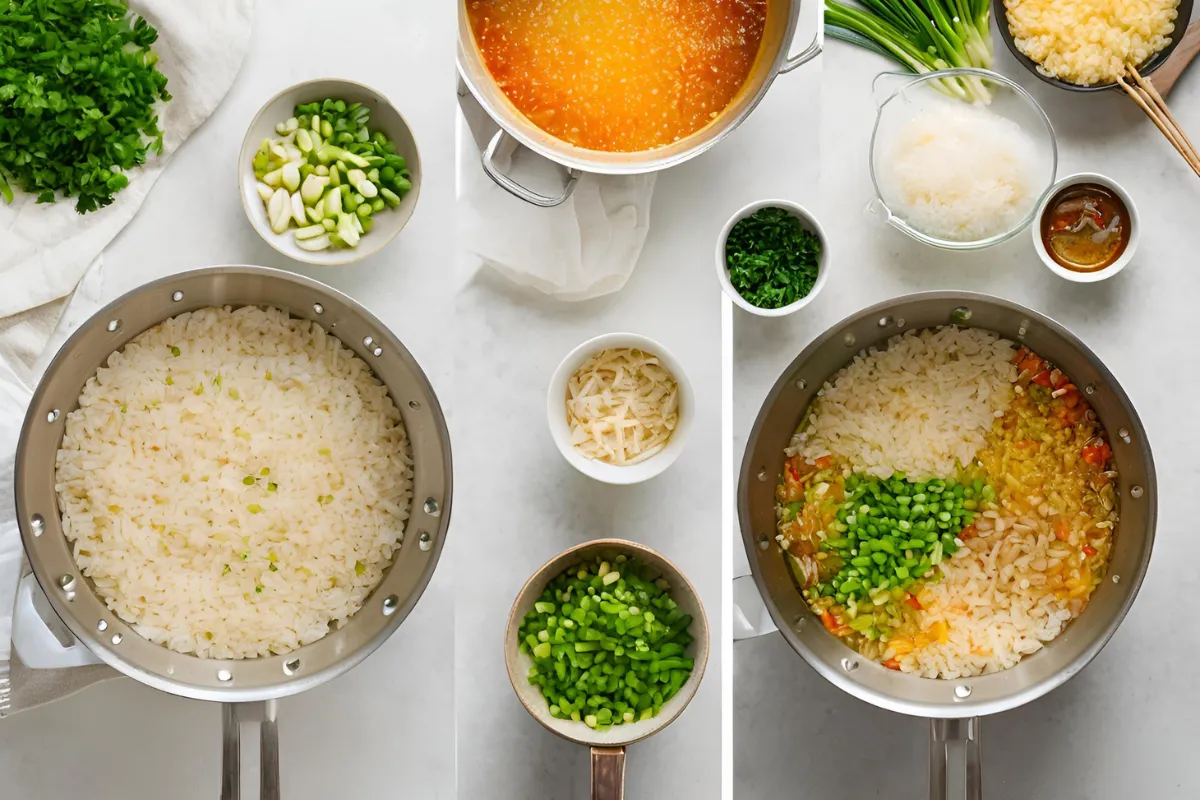 What is sizzling rice soup made of ingredients