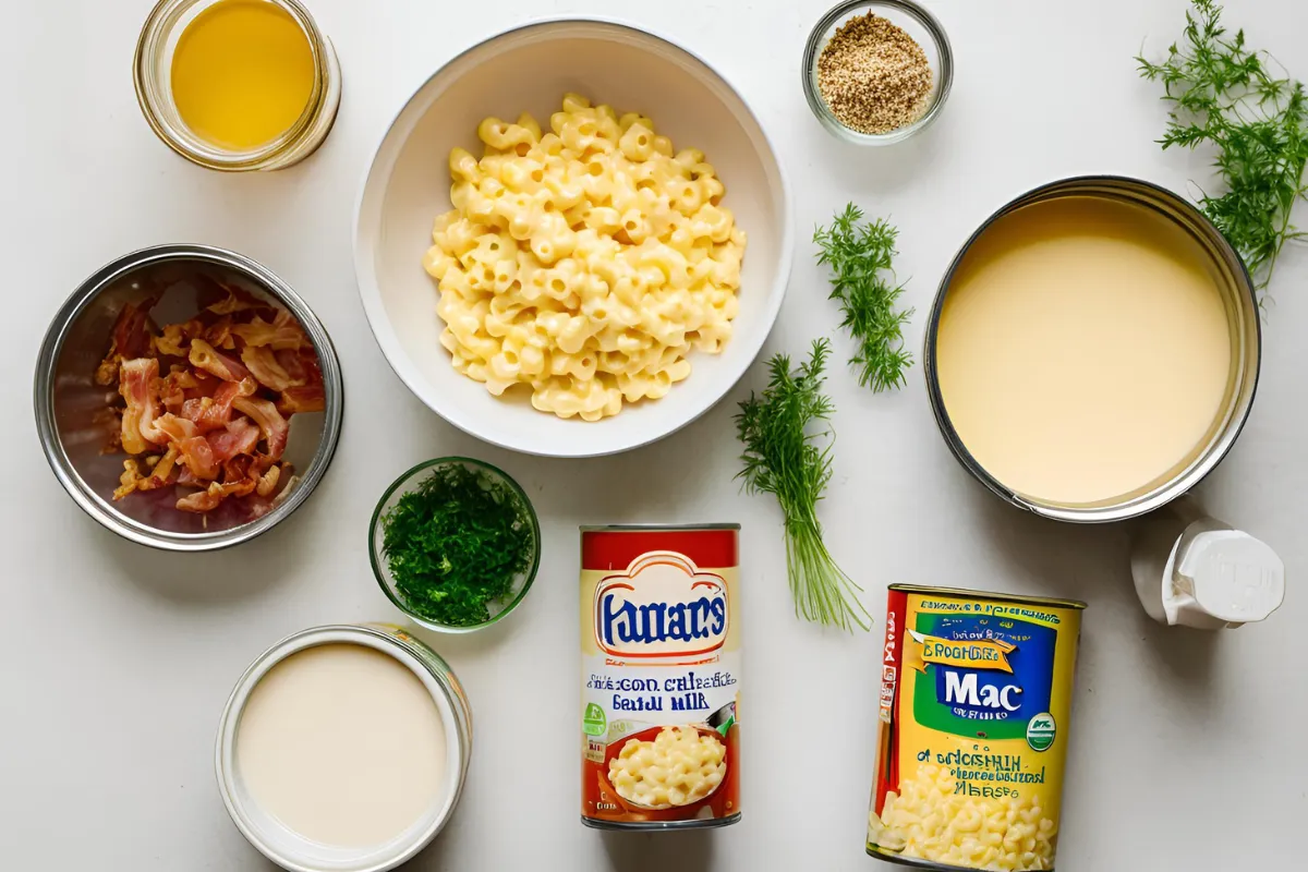 Why use evaporated milk in mac and cheese ingr