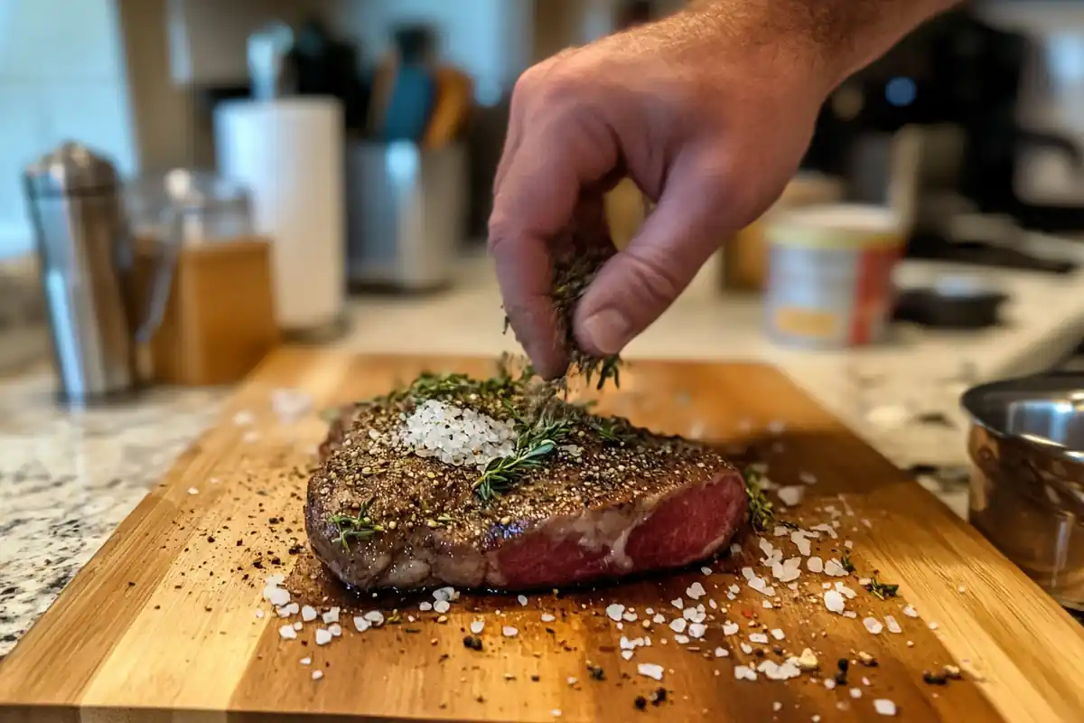 Beef Chuck Eye Steak 5 Secrets to Cooking the Best: seasoning