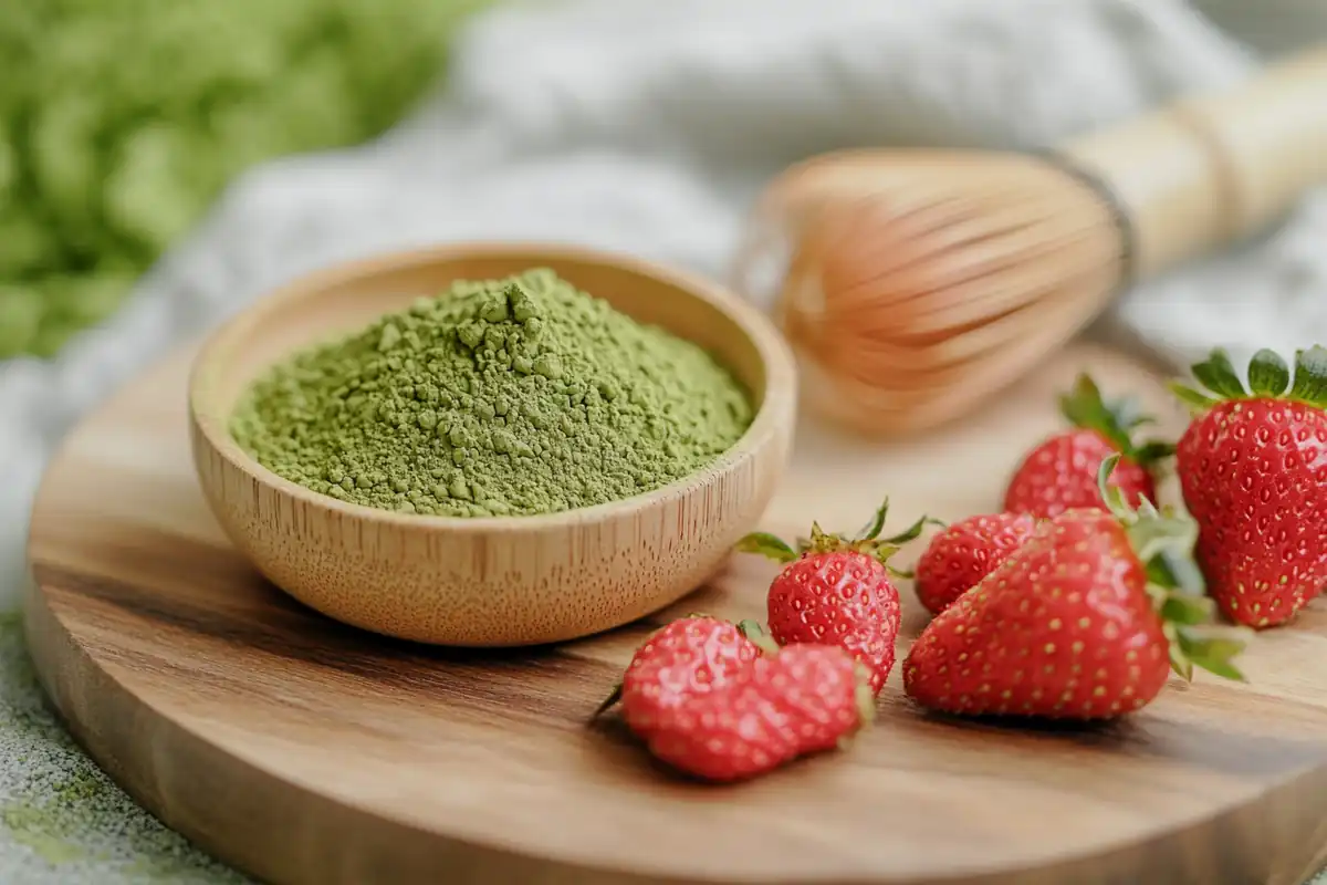 Allure of Strawberry Matcha